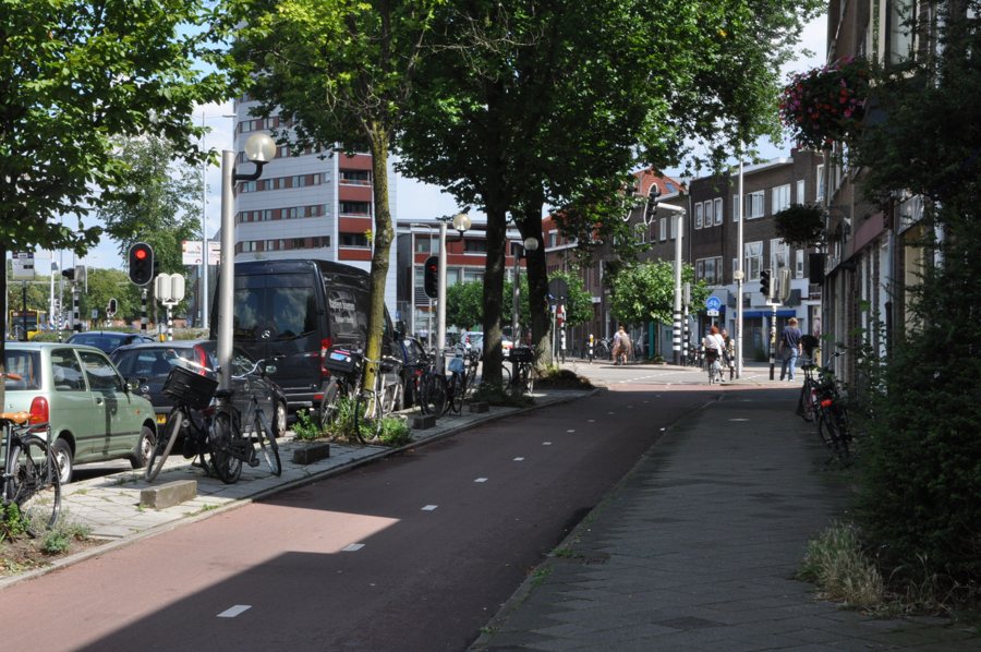 Radweg in Utrecht