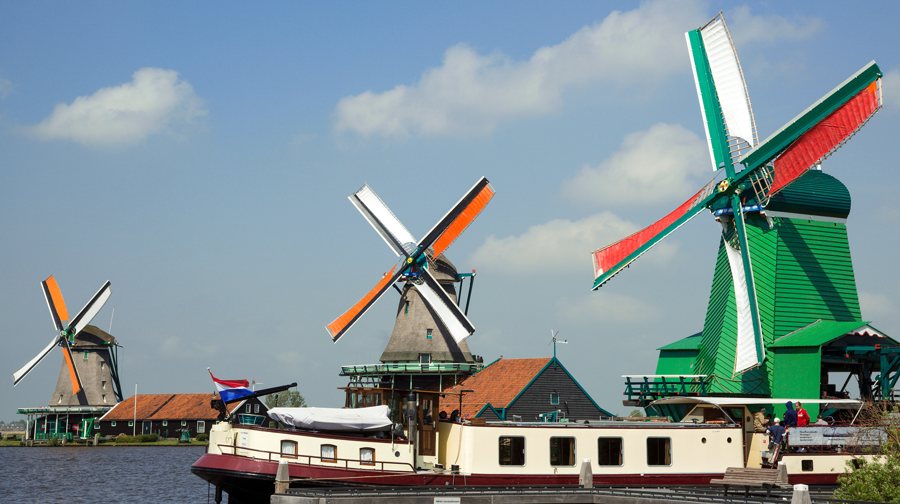 Windmühlen an der Zaanse Schans