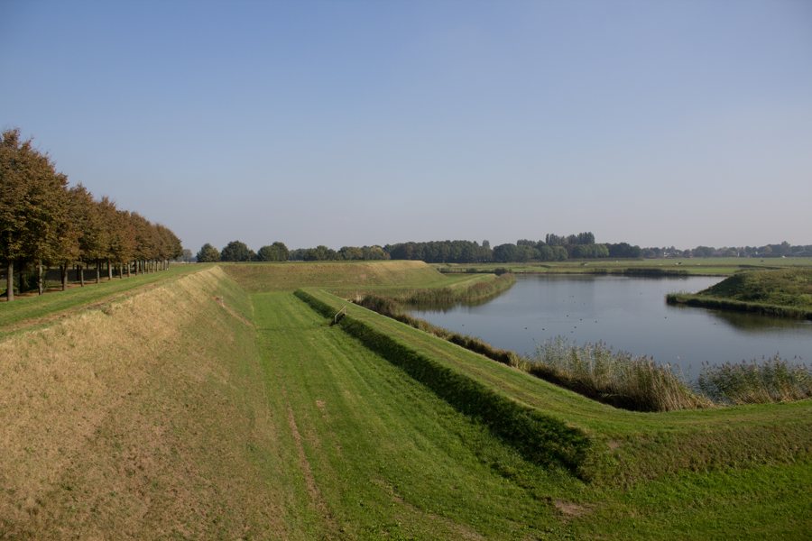 Festungswerke der historischen Stadt Heusden