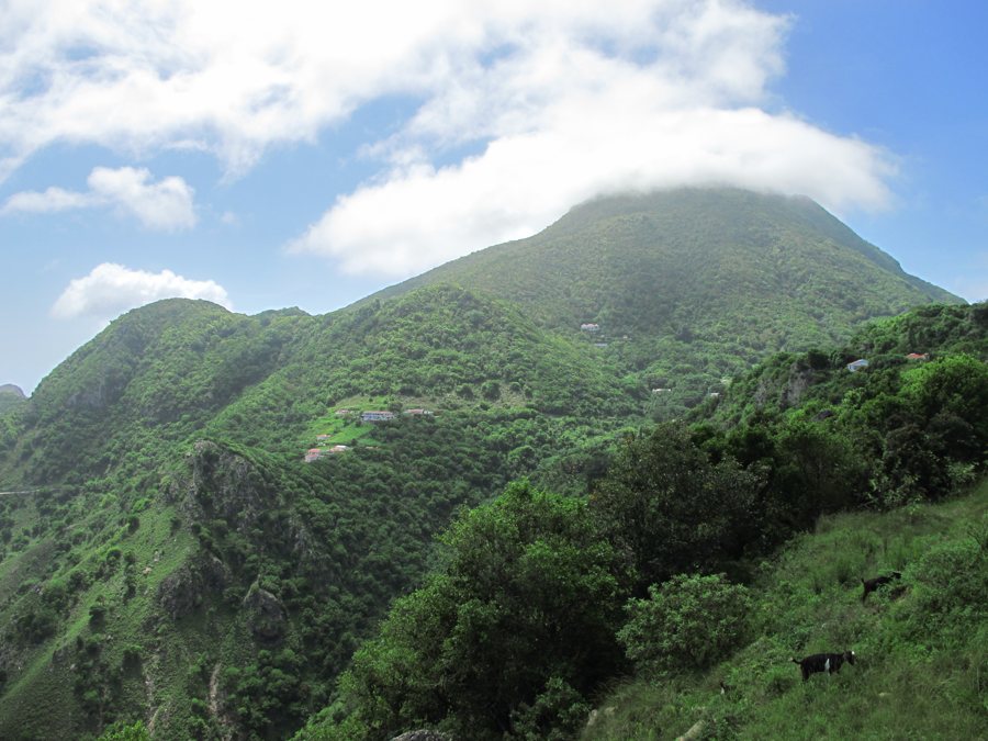 Mount Scenery auf Saba