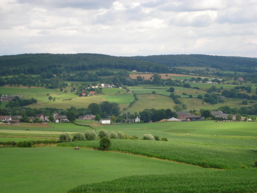 Hügellandschaft bei Epen in Südlimburg