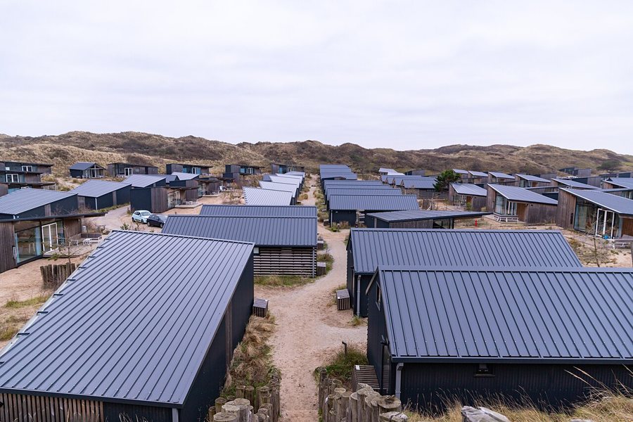 Moderne Ferienhäuser in den Dünen bei Bloemendaal aan Zee