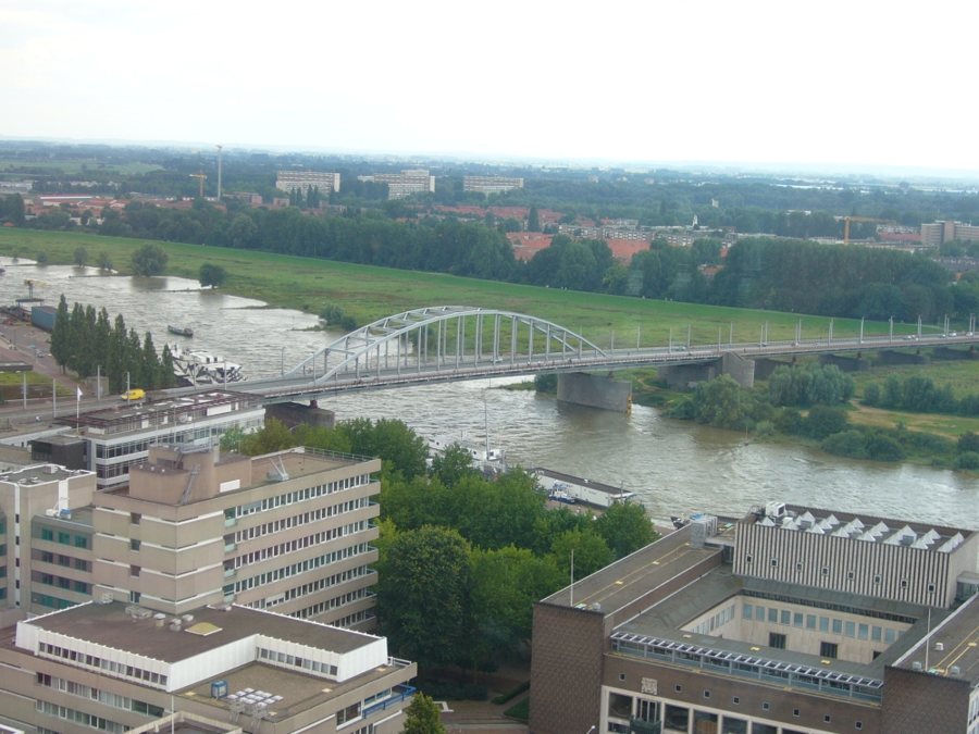 Blick auf die John-Frost-Brücke in Arnhem