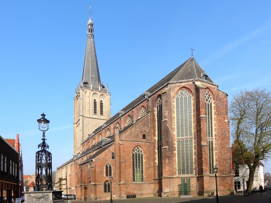 Grote of Martinikerk im historischen Zentrum von Doesburg