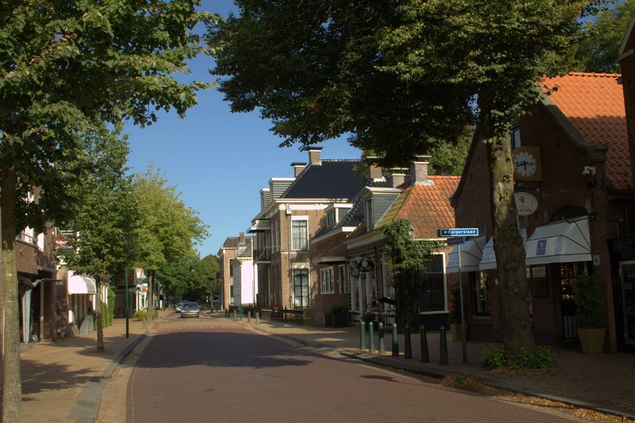 Historische Ortsstraße in Beetsterzwaag