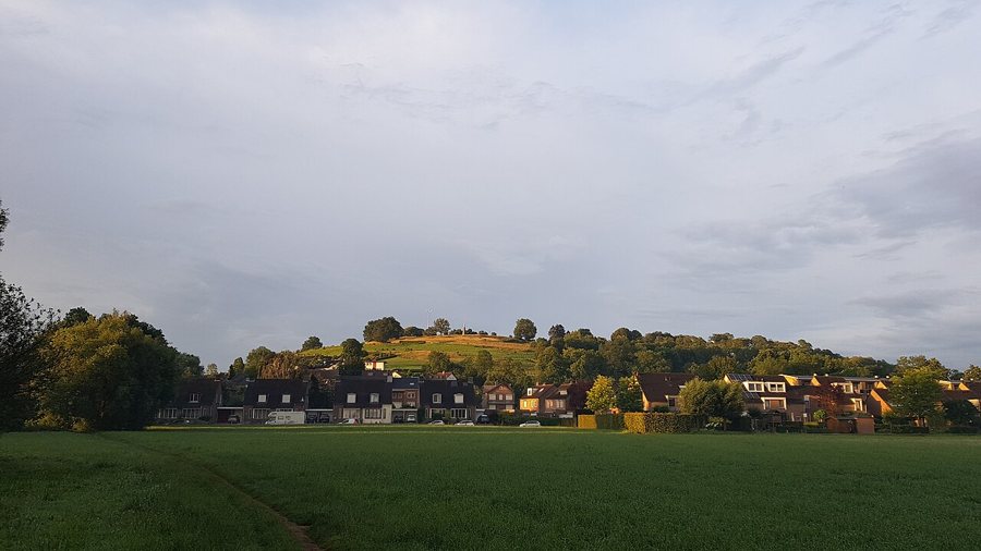 Blick von Cartils auf den Gulperberg bei Gulpen in Süd-Limburg