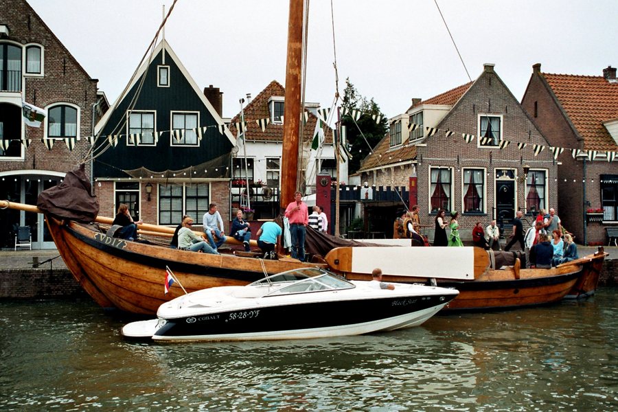 Monnickendam, der Hafen