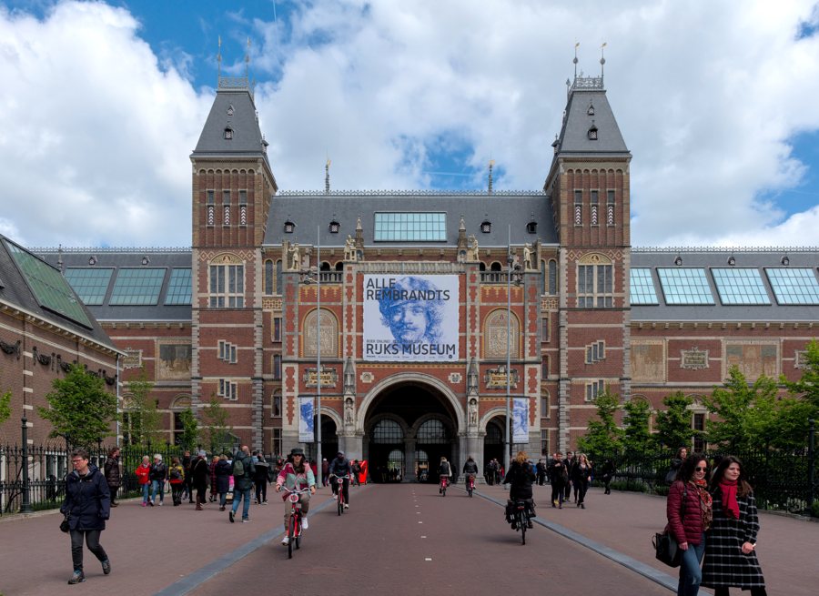 Südfassade des Rijksmuseum Amsterdam