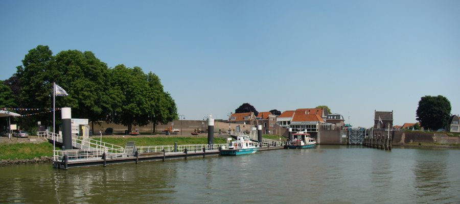 Hafenblick von Gorinchem