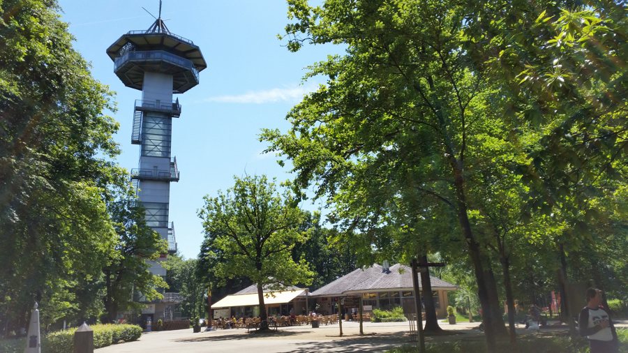 Wilhelminatoren am Drielandenpunt auf dem Vaalserberg bei Vaals