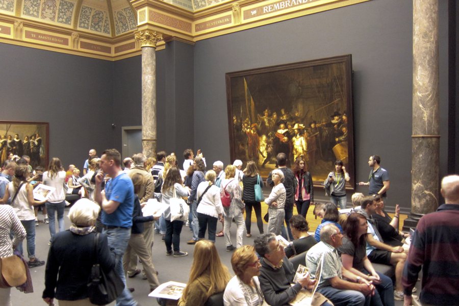 Rembrandts Nachtwache im Rijksmuseum