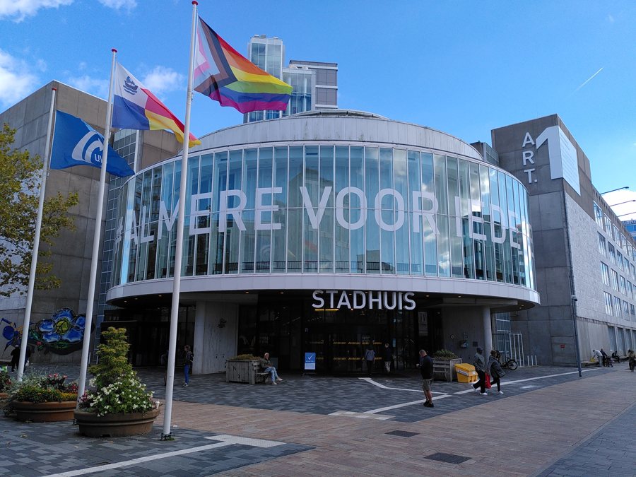 Rathaus von Almere am Stadhuisplein
