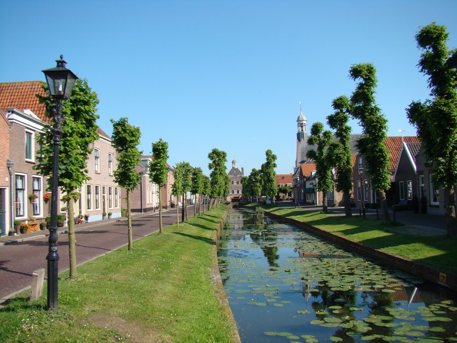 Binnenhafen von Nieuwpoort an der Lek