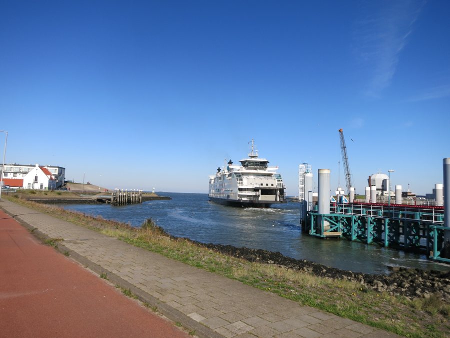 TESO-Fähre auf der Überfahrt nach Texel