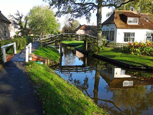 Gracht in Giethoorn