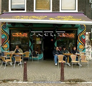 Coffeeshop in Amsterdam